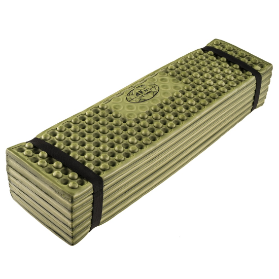 MFH Fox Outdoor salokāmais paklājiņš 180 × 58 cm – olīvu krāsā