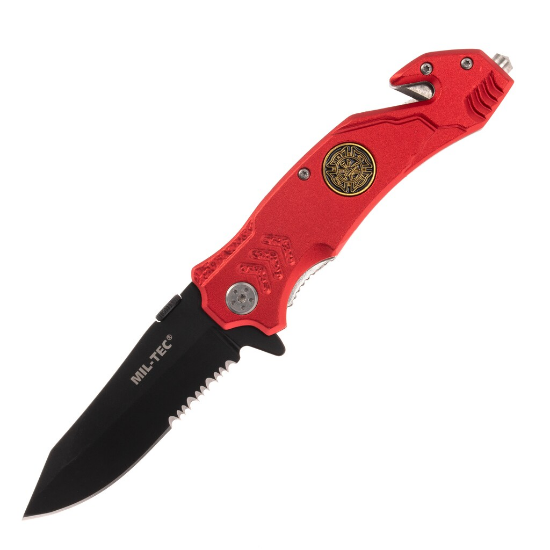 Rescue Folding Knife Red – glābšanas saliekamais nazis