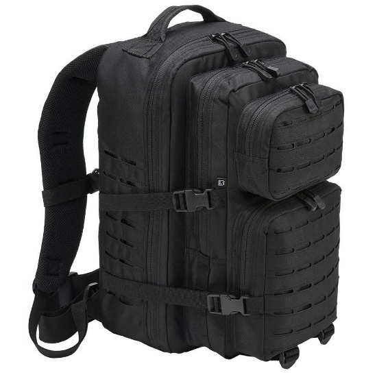 Brandit US Cooper LaserCut mugursoma, 40 l, melna