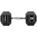 HMS Hex Pro sešstūra hantele 12 kg