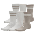 Under Armour Essential Crew zeķes – Timberwolf Taupe / Stone, 6 pāri