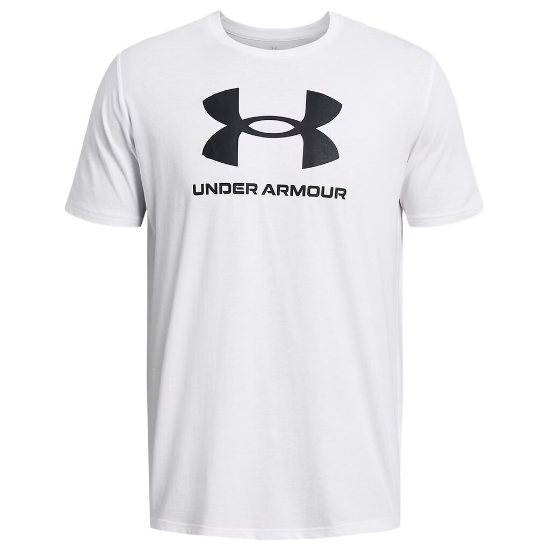 Under Armour Logo T-krekls – White/Black