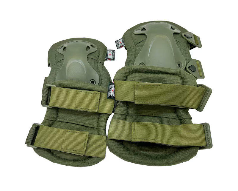 JB Tacticals ceļu un elkoņu aizsargi – Olive Green