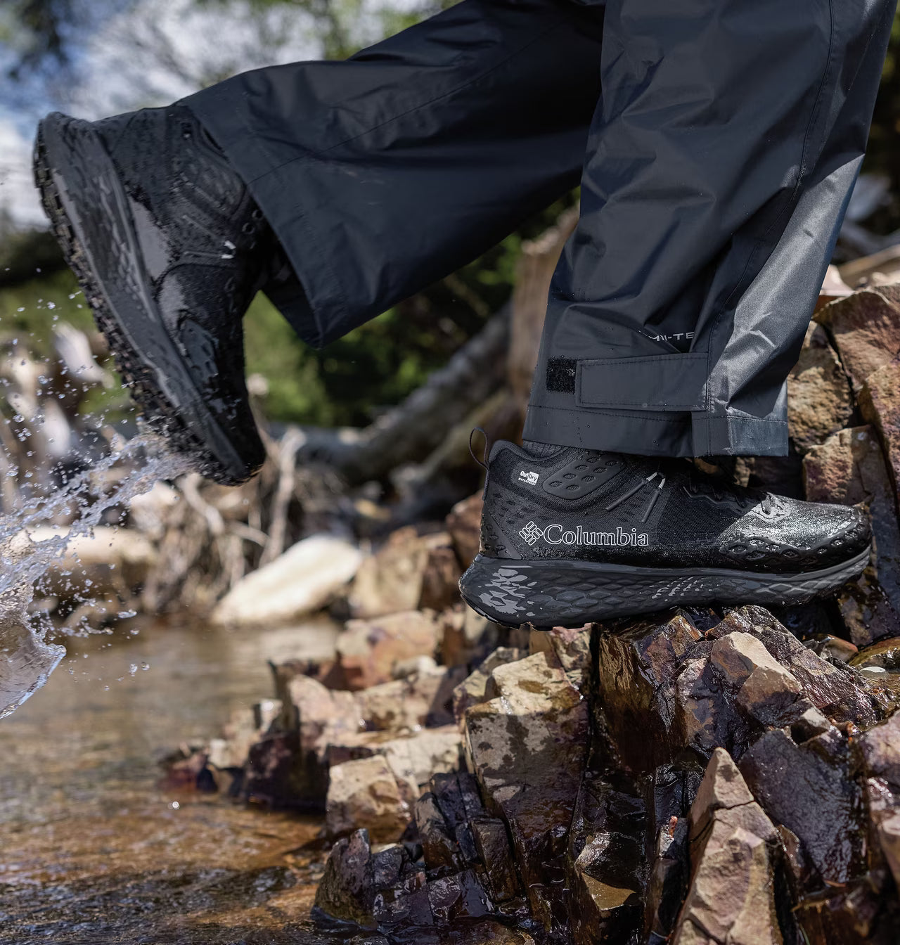 Columbia Konos TRS OutDry Mid apavi – Black/Shark