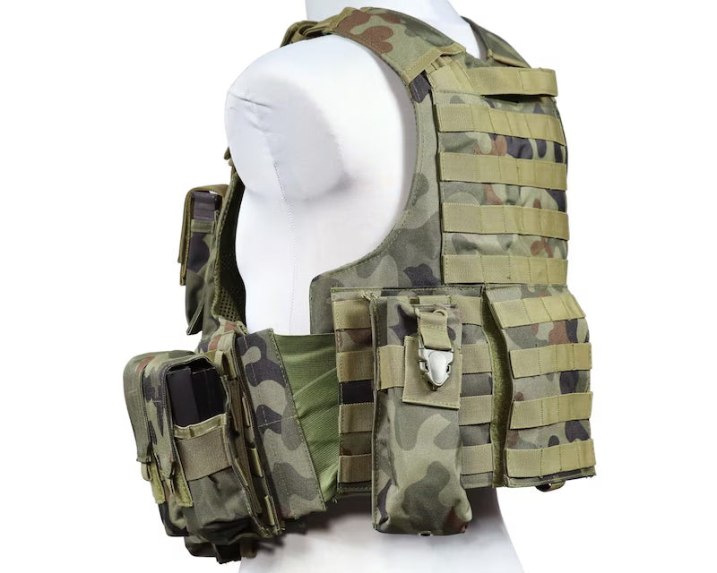 GFC Tactical CIRAS Maritime taktiskā veste – wz.93 Pantera PL Woodland
