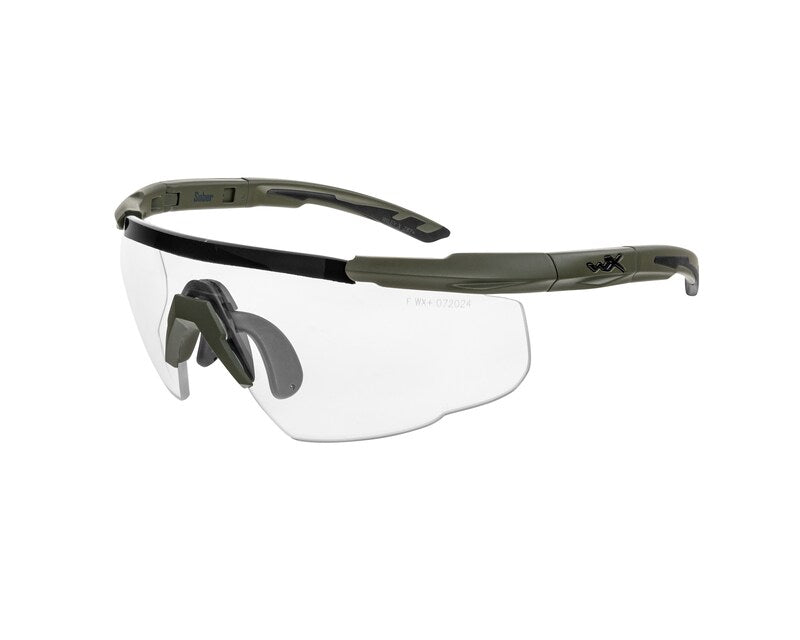 Wiley X Saber Advanced 3-in-1 taktiskās aizsargbrilles – Grey/Clear/Light Rust/OD Green