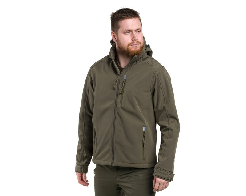 Brandit Softshell Hurricane jaka – olīvzaļa