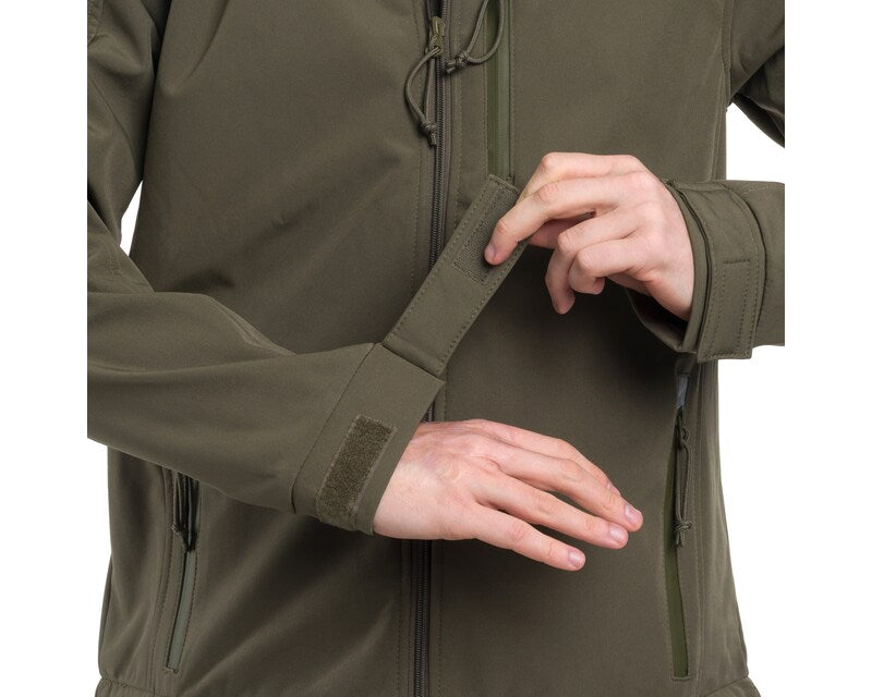 Brandit Softshell Hurricane jaka – olīvzaļa