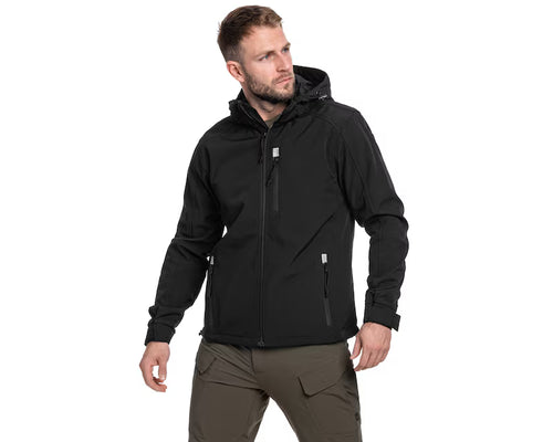 Brandit Softshell Hurricane jaka – melna