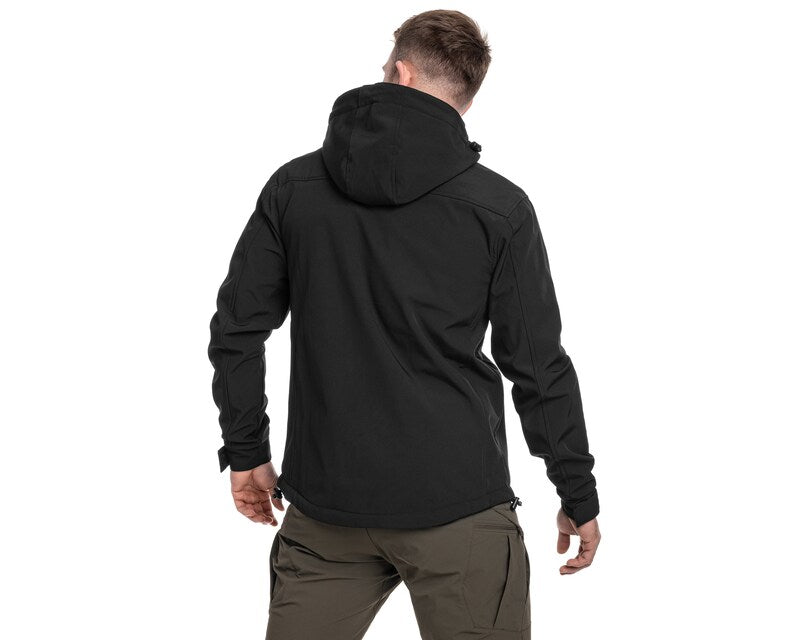 Brandit Softshell Hurricane jaka – melna