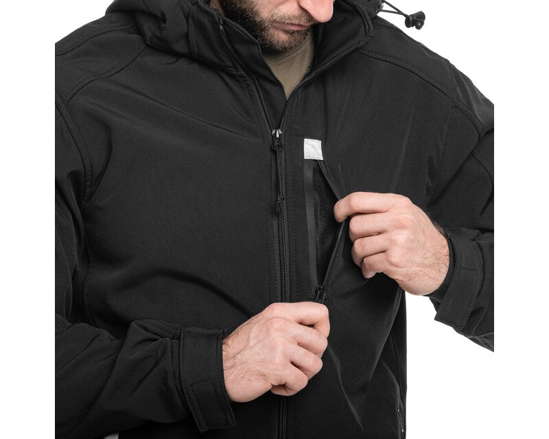 Brandit Softshell Hurricane jaka – melna