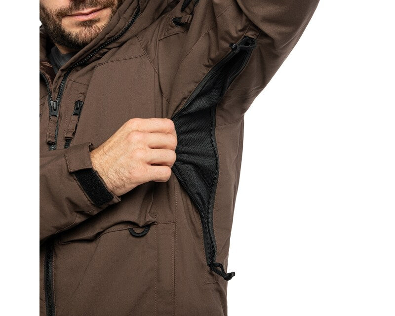 Helikon-Tex Winter Yukon Duracanvas jaka – Brūna