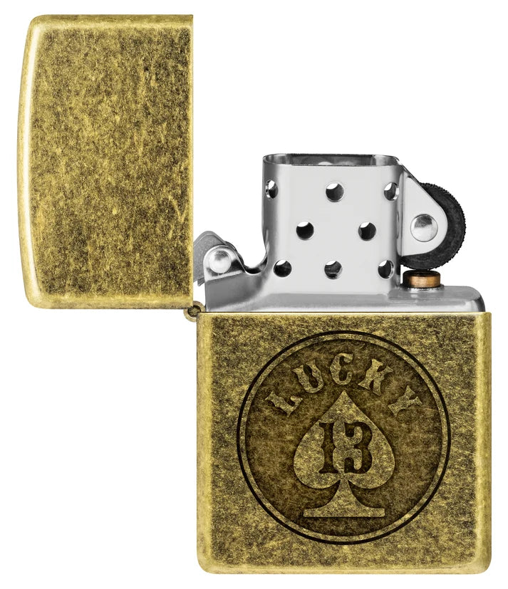 Zippo Lucky 13 benzīna šķiltavas