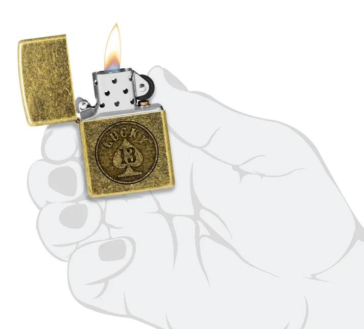 Zippo Lucky 13 benzīna šķiltavas