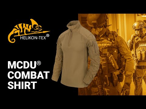 Helikon-Tex MCDU Combat Shirt NyCo Rip-Stop - Melns